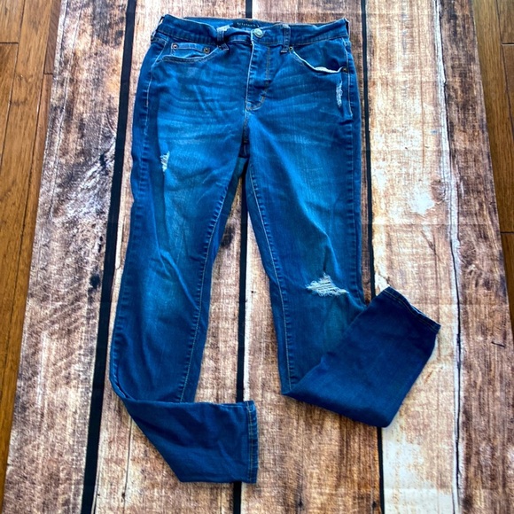 Aeropostale Sz 10 long high waisted jeggings - Picture 1 of 10